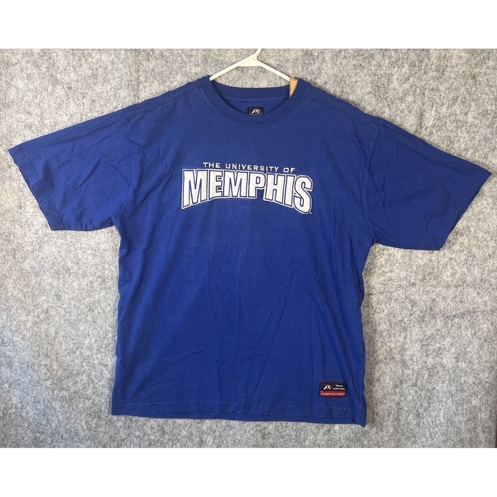 University of Memphis Tigers Pro Player Embroidered Men's XL T-Shirt - Excellent